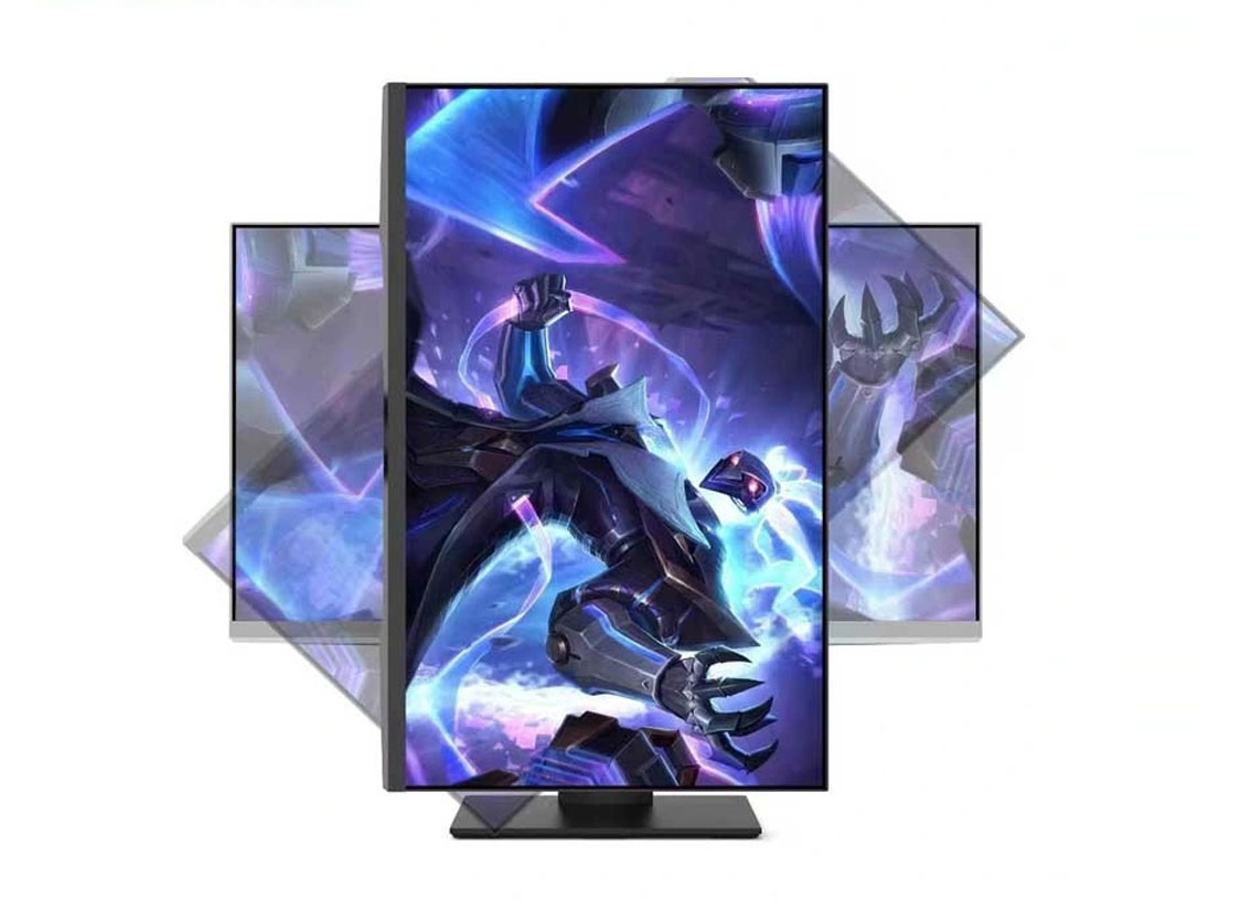 LED monitor with rotating support